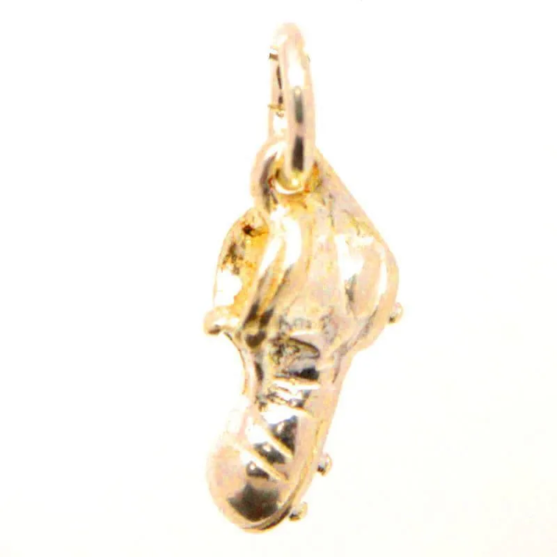 Gold Rugby Boot Charm