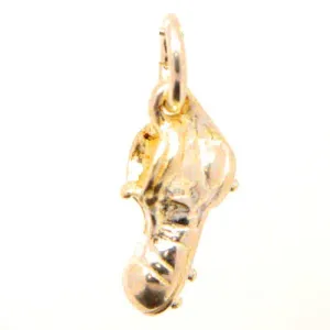 Gold Rugby Boot Charm