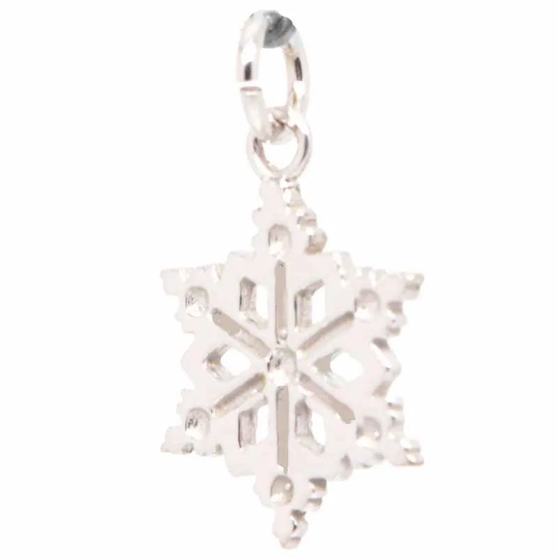 Gold Snowflake Charm