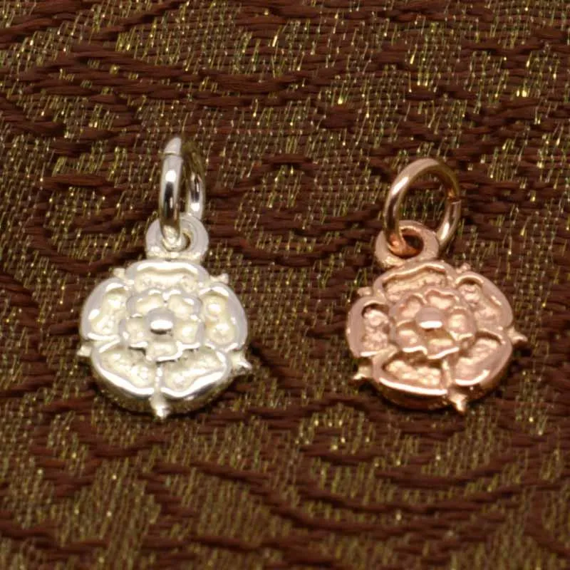 Gold Tudor Rose Charm