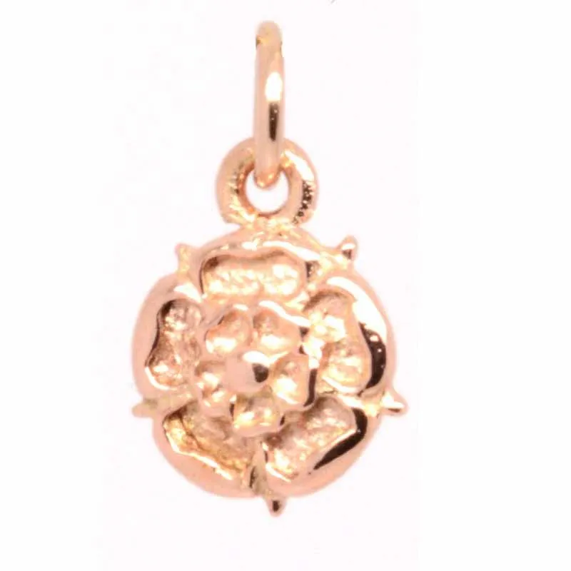 Gold Tudor Rose Charm