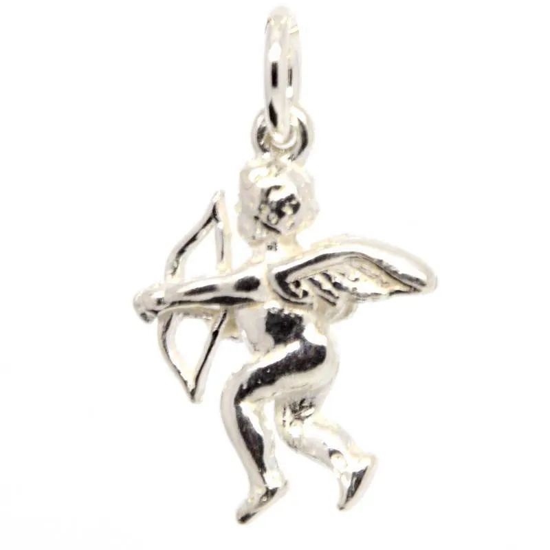 Gold Valentine Cupid Charm