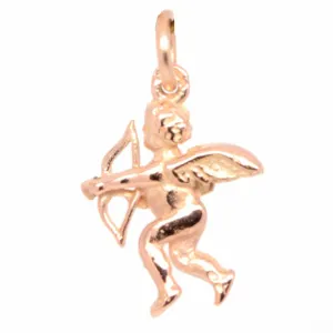 Gold Valentine Cupid Charm