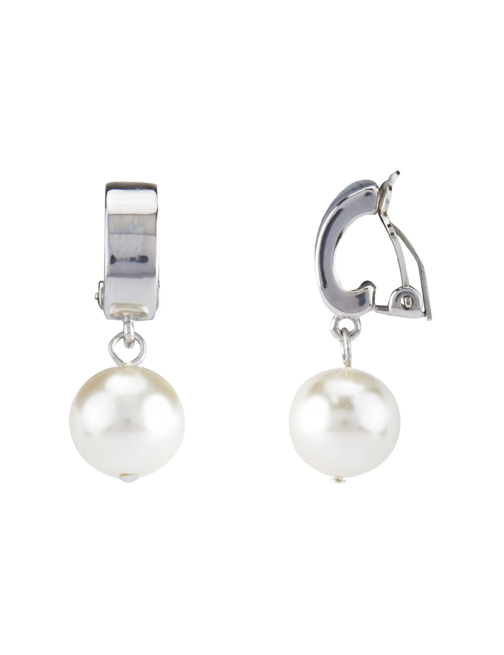 GRACE CLIP PEARL EARRING