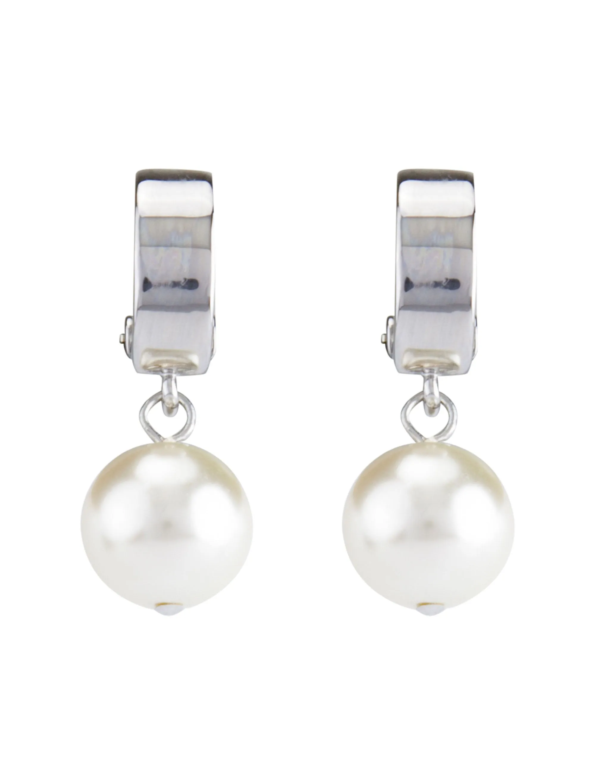 GRACE CLIP PEARL EARRING