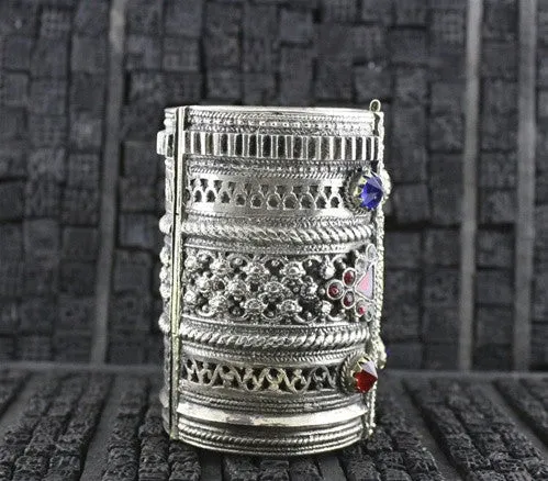 Gypsy Kuchi Tribe Wide Cuff