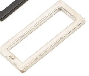 Hardware 1.5" Flat Rectangle Rings--Nickel