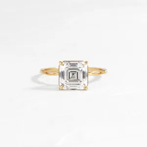 Hillside Ring, Asscher Cut