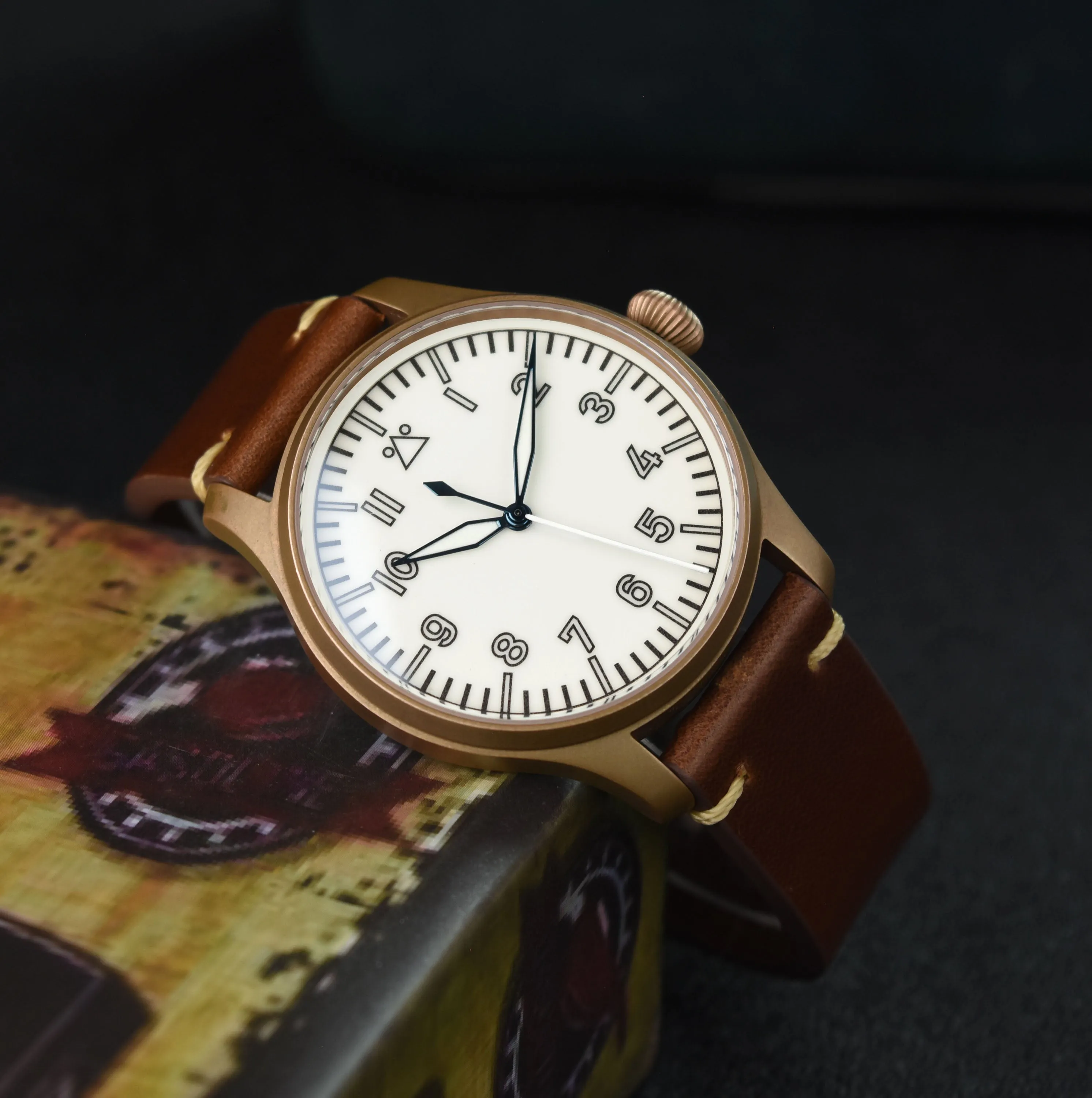 Hruodland Bronze PT5000 Mechanical Diver F021