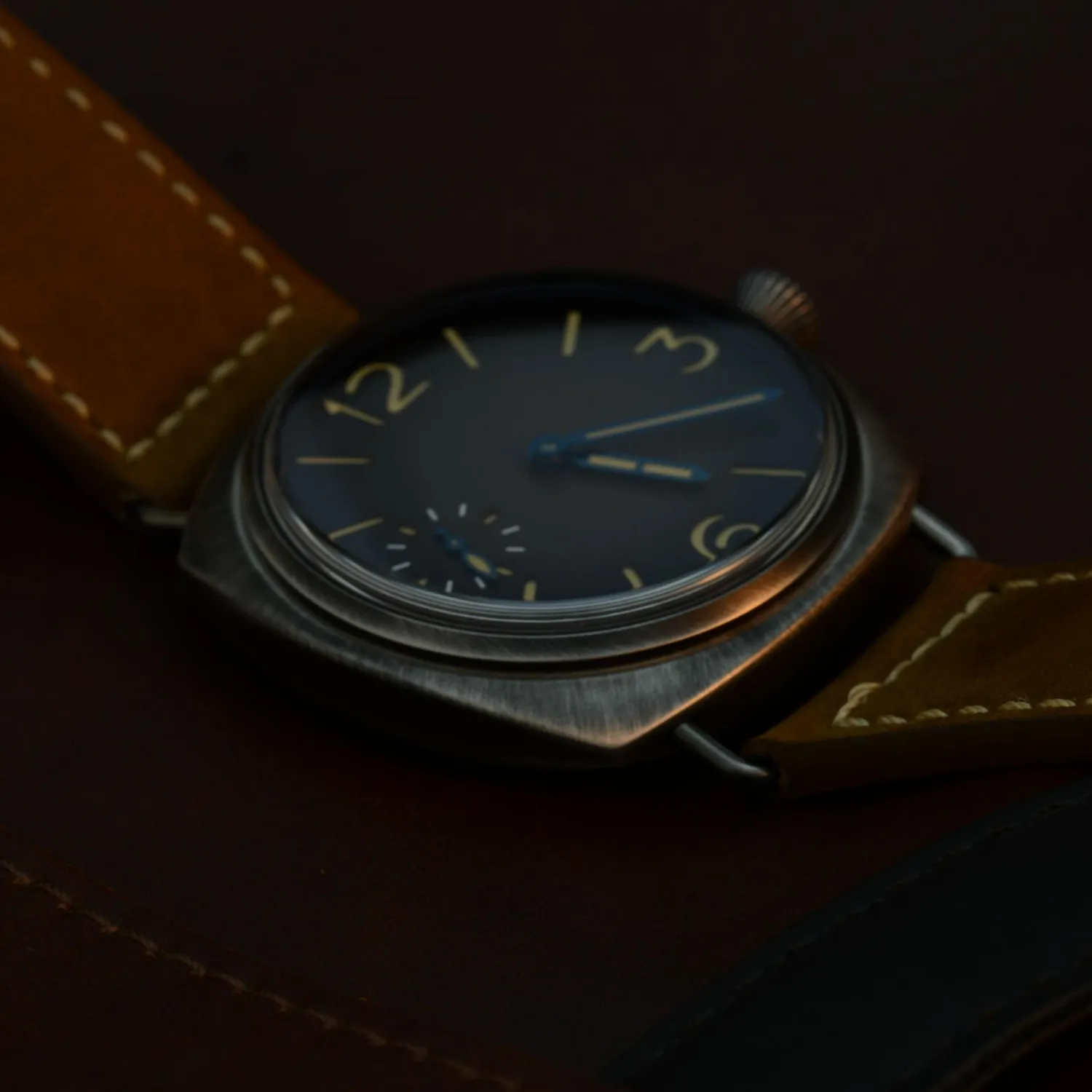 Hruodland Vintage ST3600/Ronda 502 Men's Watch F009