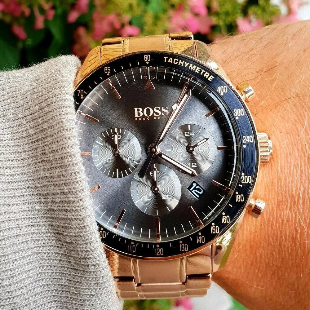 Hugo Boss Trophy Chronograph Grey Dial Men's Watch 1513632