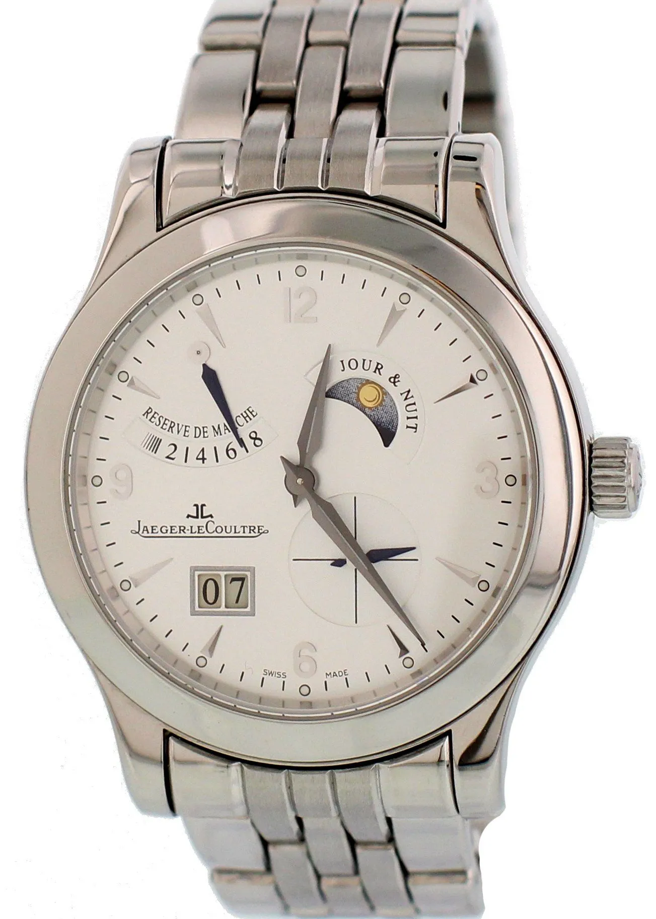 Jaeger LeCoultre Reserve De Marche Q1608420 / 146.8.17.S Mens Watch