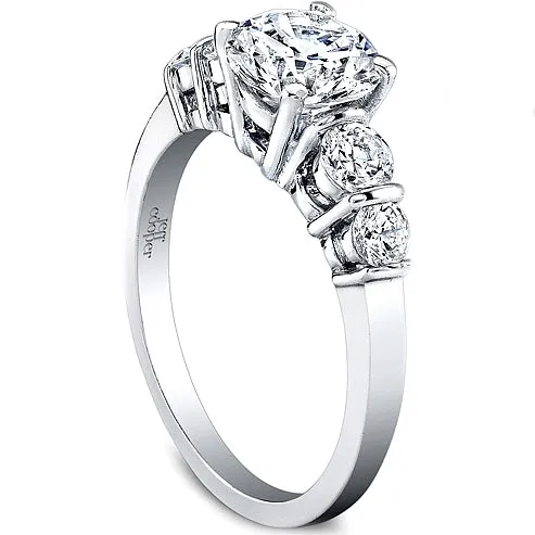 Jeff Cooper Bar Set Diamond Ring .58ctw