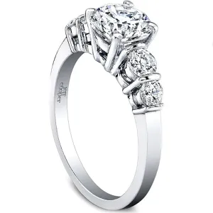 Jeff Cooper Bar Set Diamond Ring .58ctw