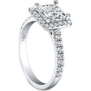 Jeff Cooper Pave Diamond Engagement Ring