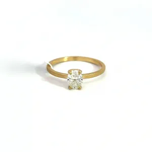 Jennifer Dawes Oval Cut Engagement Ring