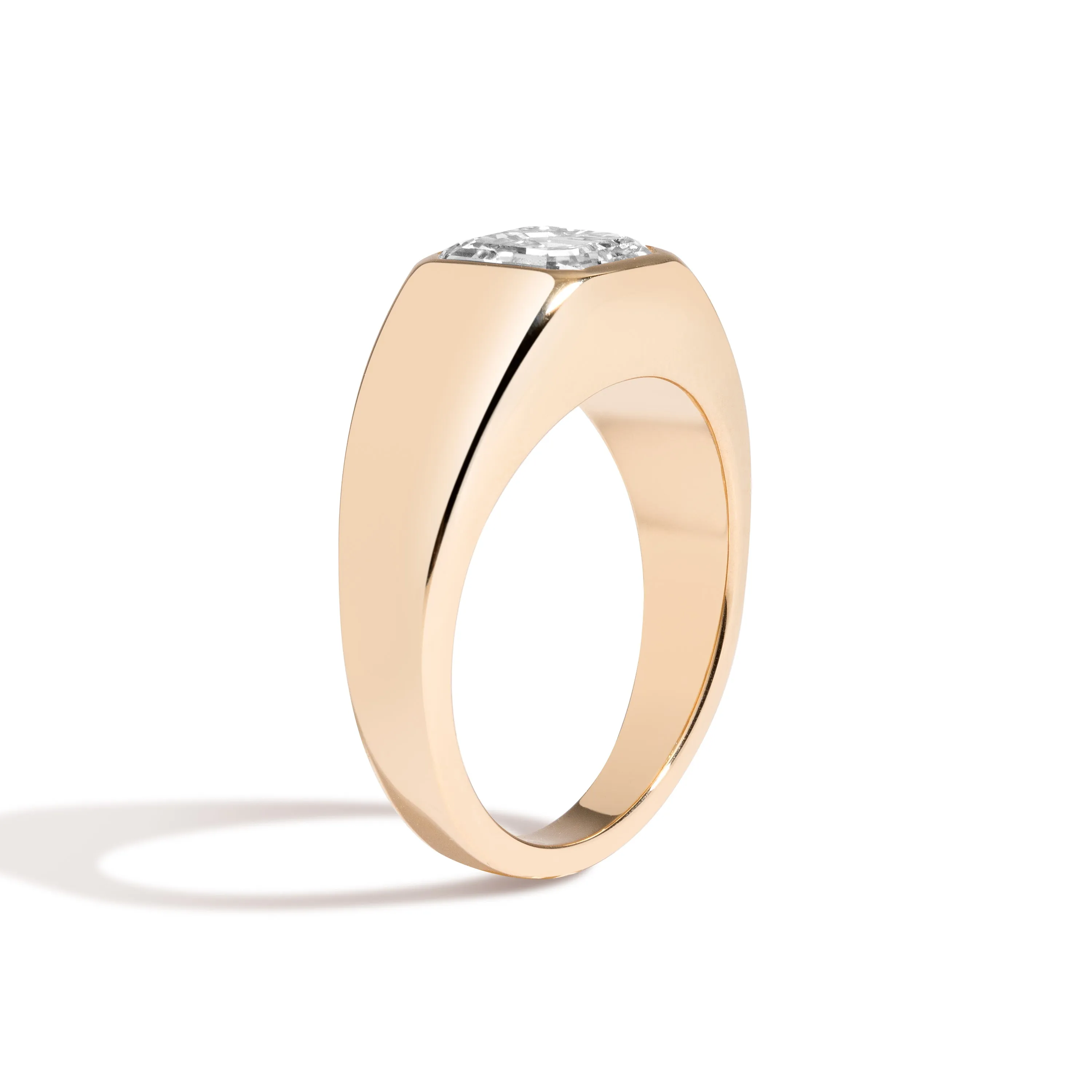 JOON Asscher Signet Ring