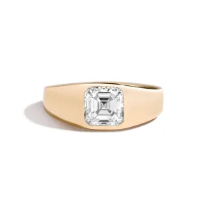 JOON Asscher Signet Ring