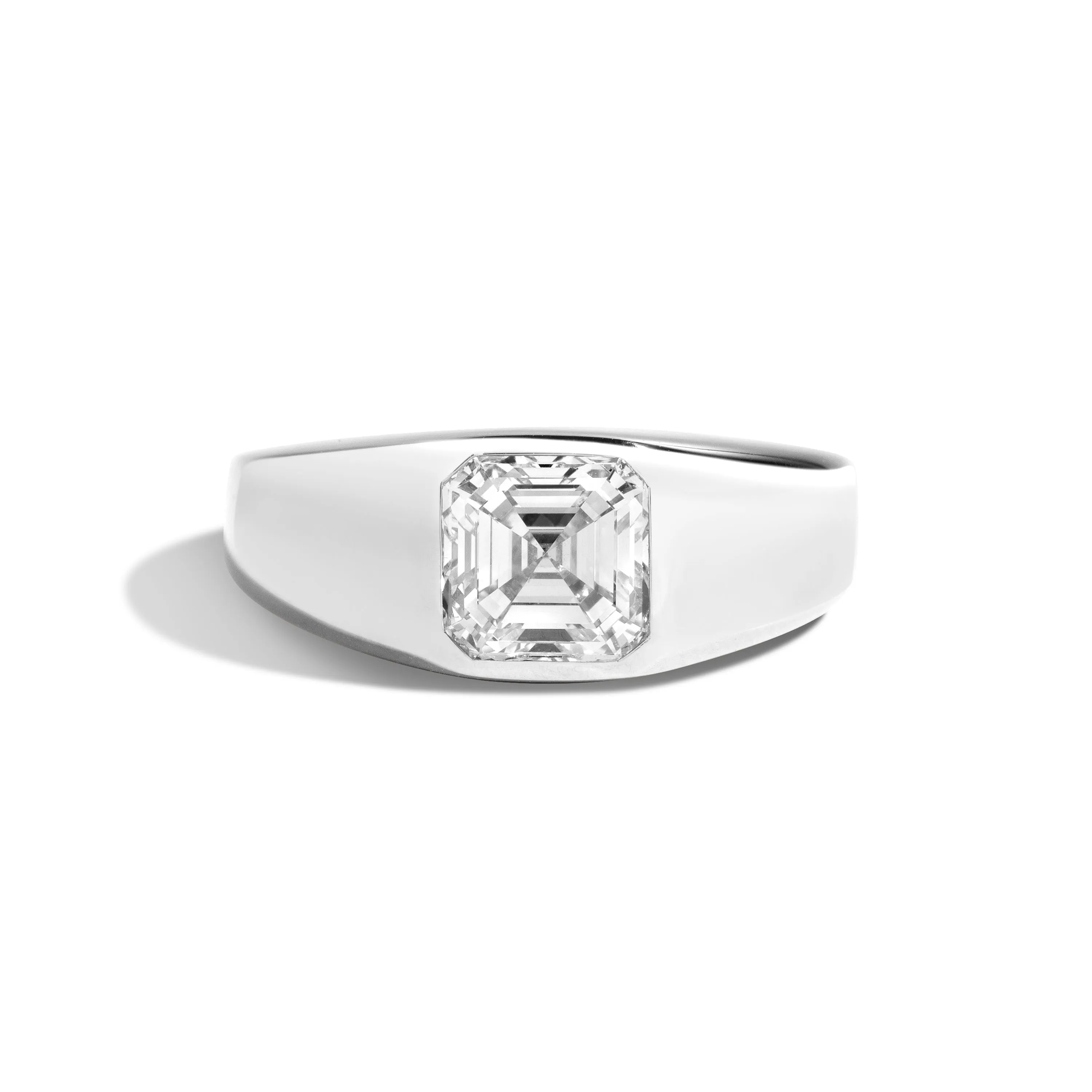 JOON Asscher Signet Ring