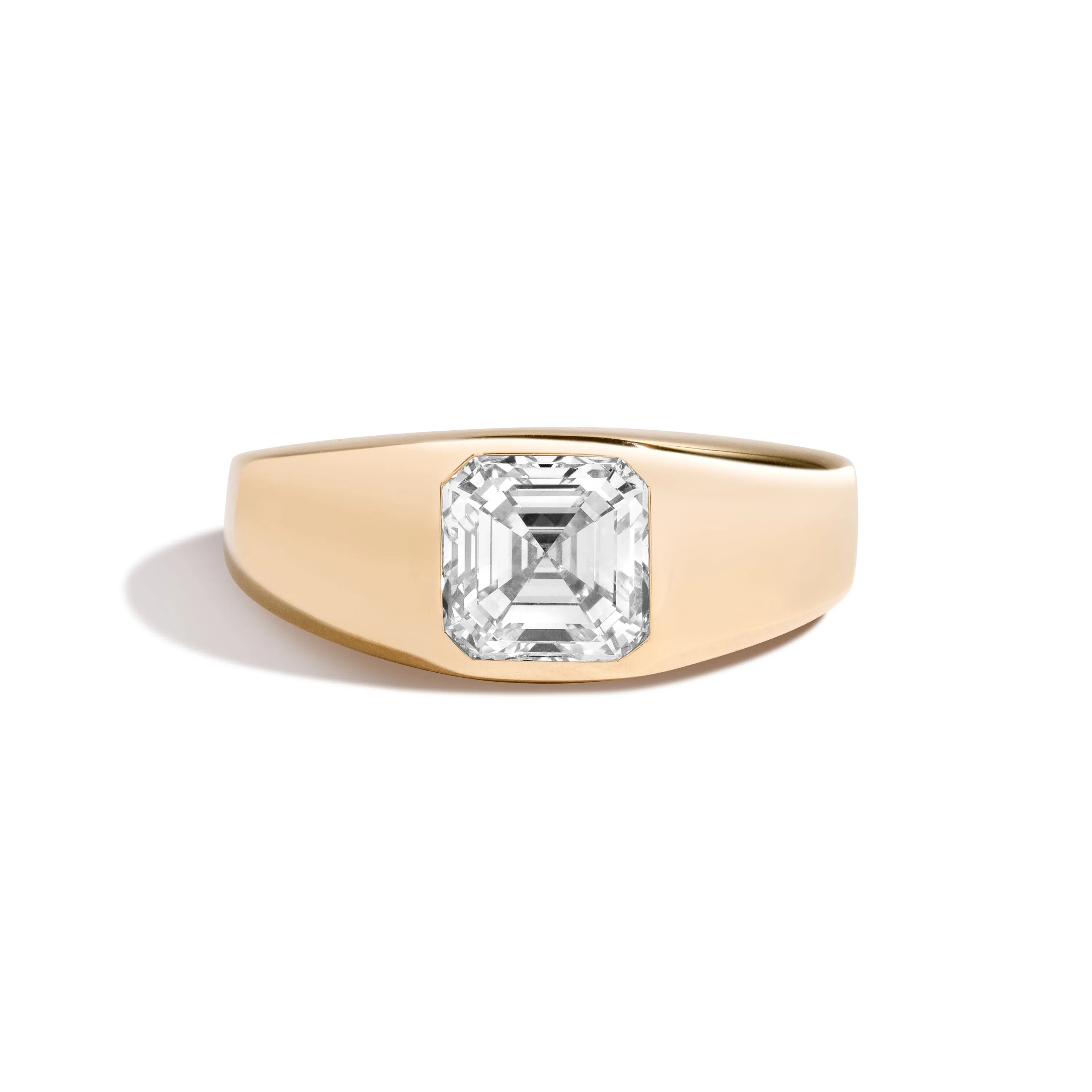 JOON Asscher Signet Ring