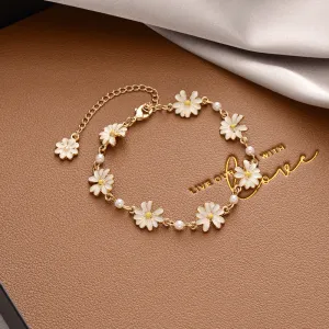 Just Lil Things  Artificial Gold Bracelets jltb0225