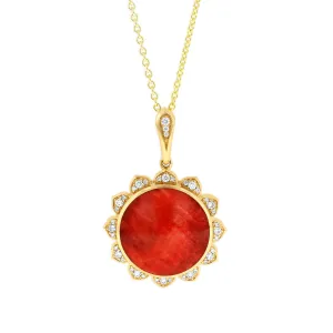Kabana Spiny Oyster Pendant