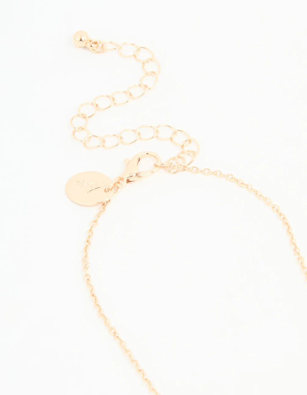 Kids Gold Big & Lil Sis Mood Pendant Necklace Set