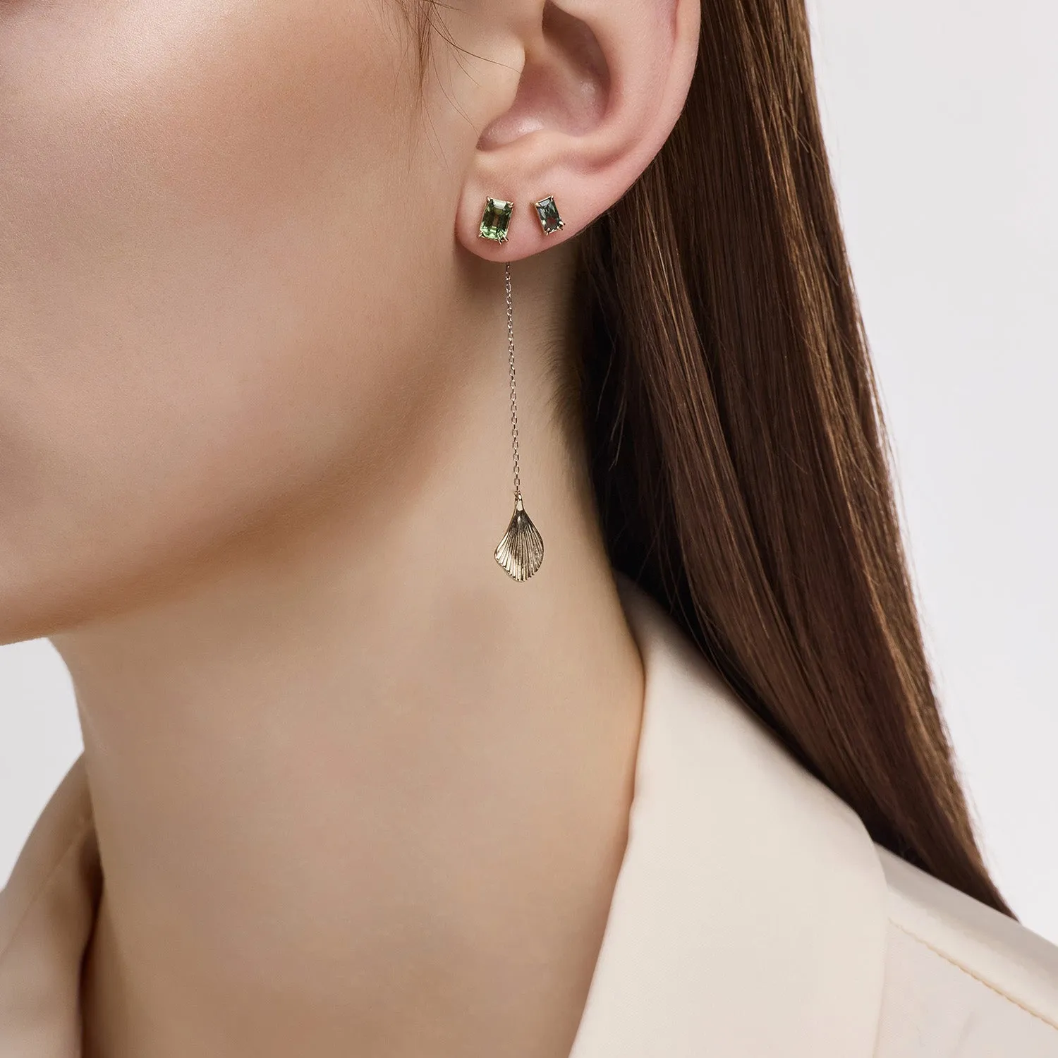 La D.D Gold One-sided Earring JDDEN5S149G