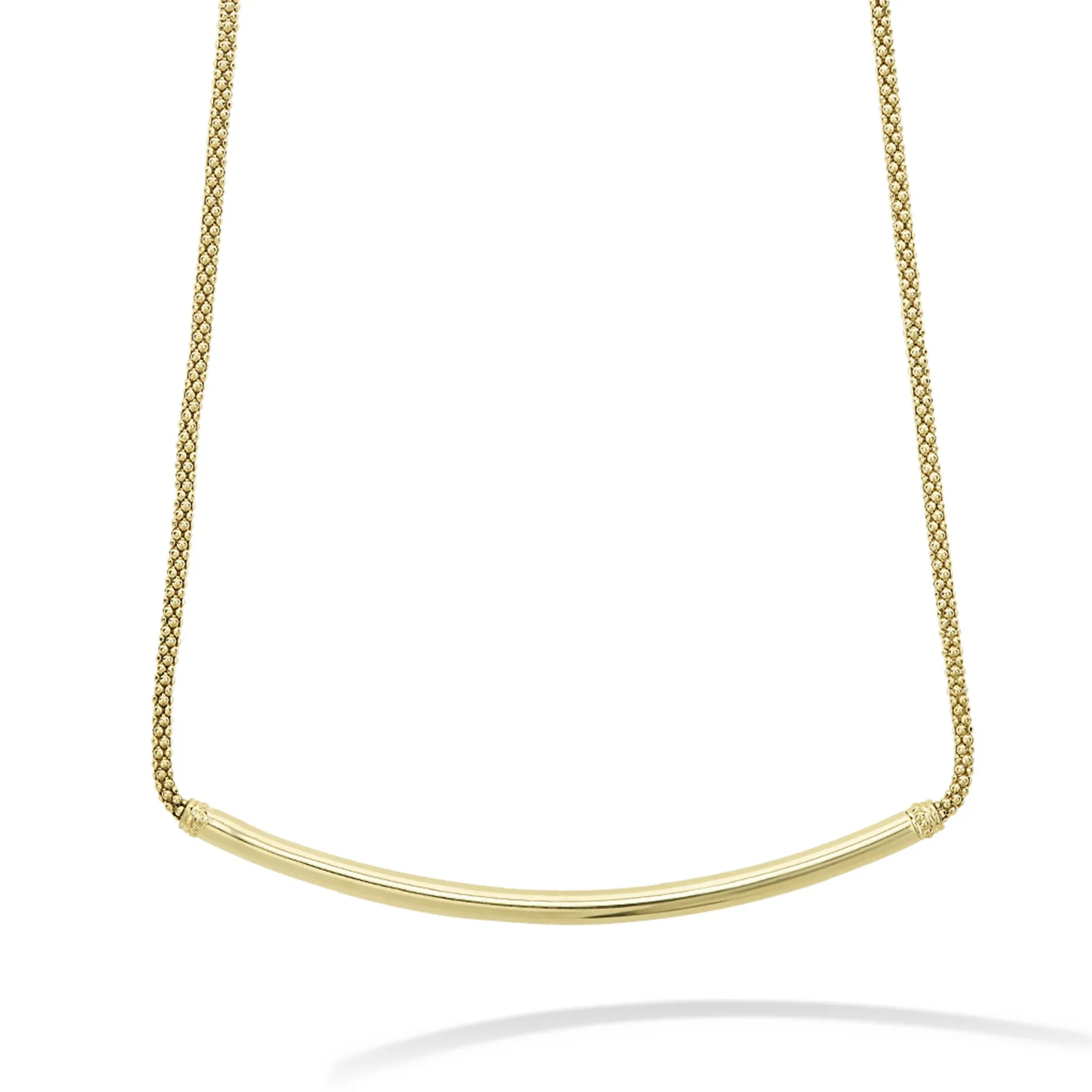 LAGOS Caviar Gold 18K Gold Caviar Bar Necklace