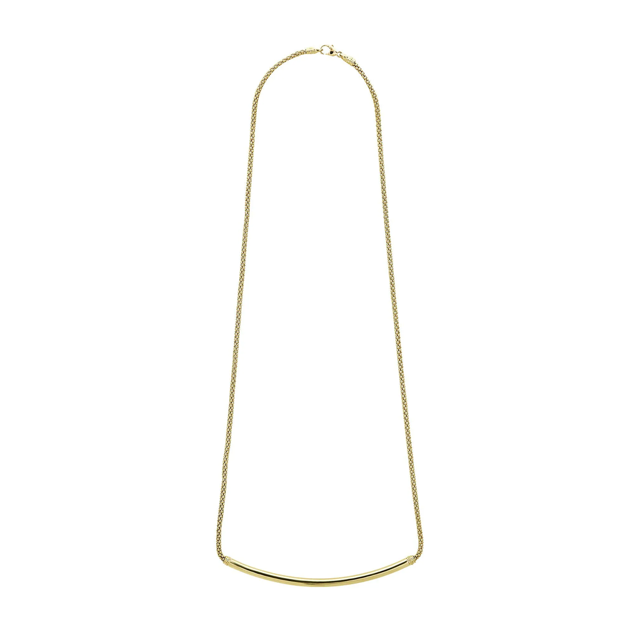 LAGOS Caviar Gold 18K Gold Caviar Bar Necklace