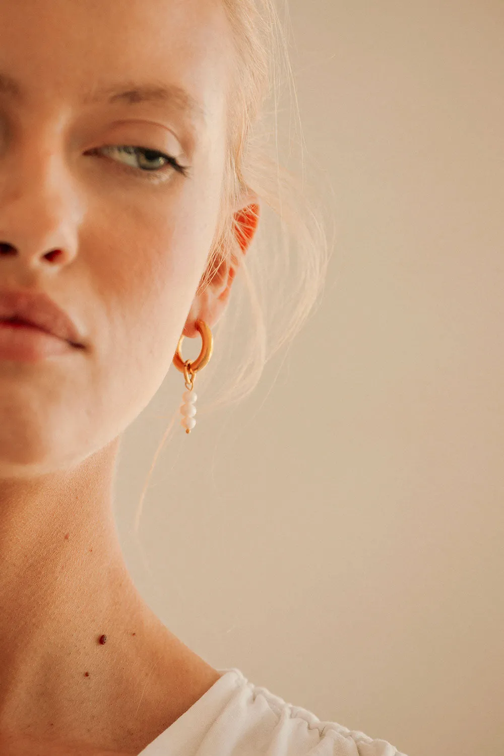 Leia Huggie Earrings