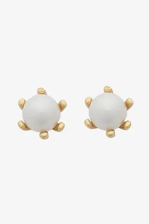 LIBERTE : Alia Gold Pearl - Earring