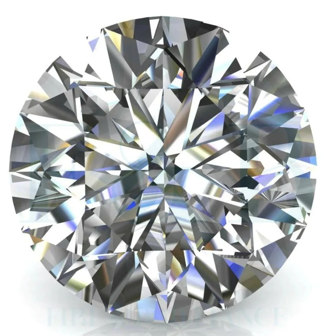 loose Stone Round Moissanite Lab Created Diamond. 850-Stones