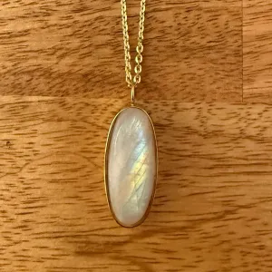 Lunar Moonstone Necklace
