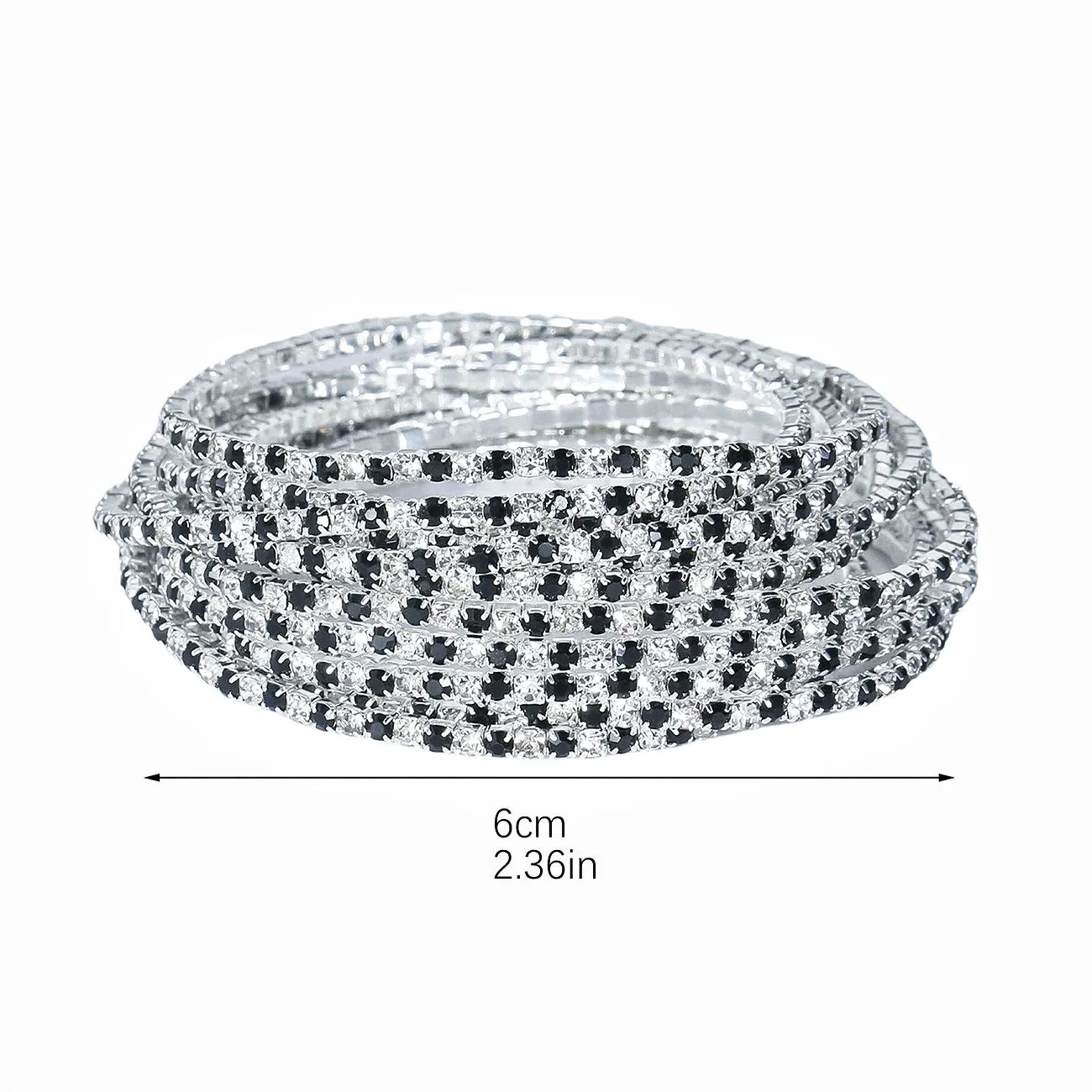 Luxury Color Pavé Diamond Bracelet