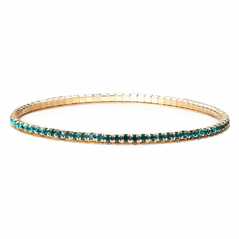 Luxury Color Pavé Diamond Bracelet