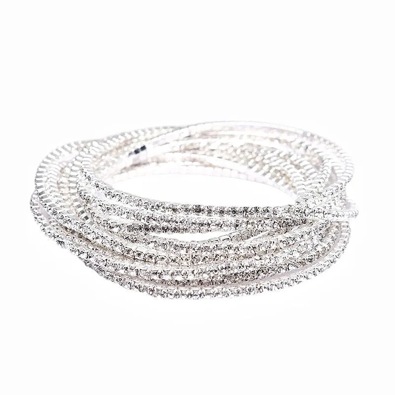 Luxury Color Pavé Diamond Bracelet