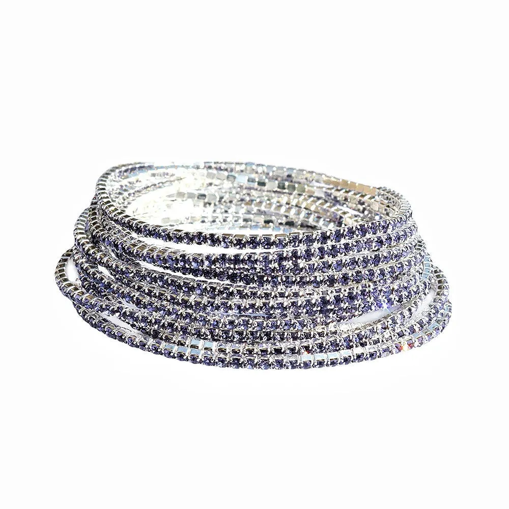Luxury Color Pavé Diamond Bracelet