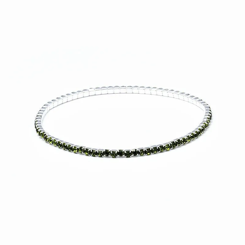 Luxury Color Pavé Diamond Bracelet
