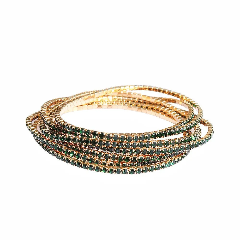 Luxury Color Pavé Diamond Bracelet
