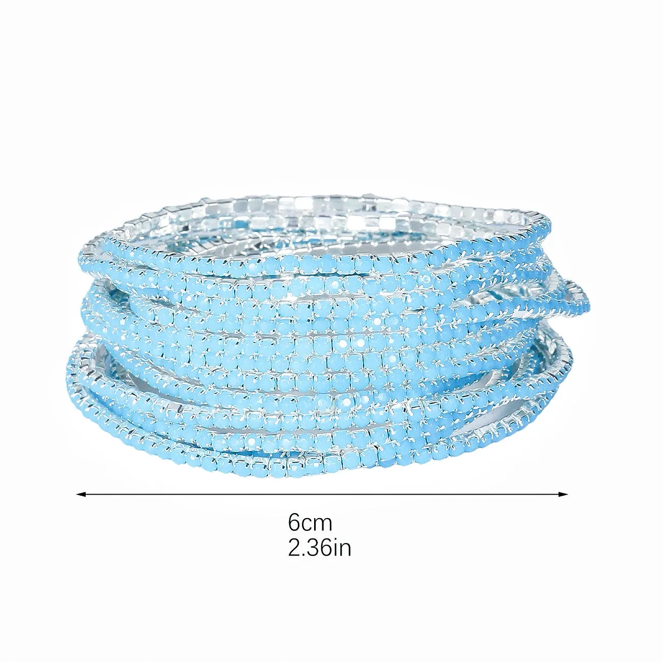 Luxury Color Pavé Diamond Bracelet