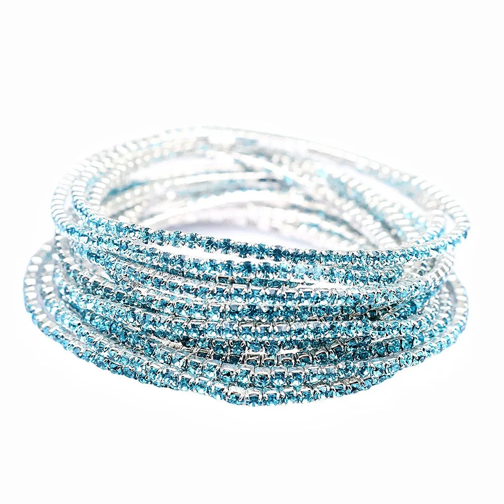 Luxury Color Pavé Diamond Bracelet