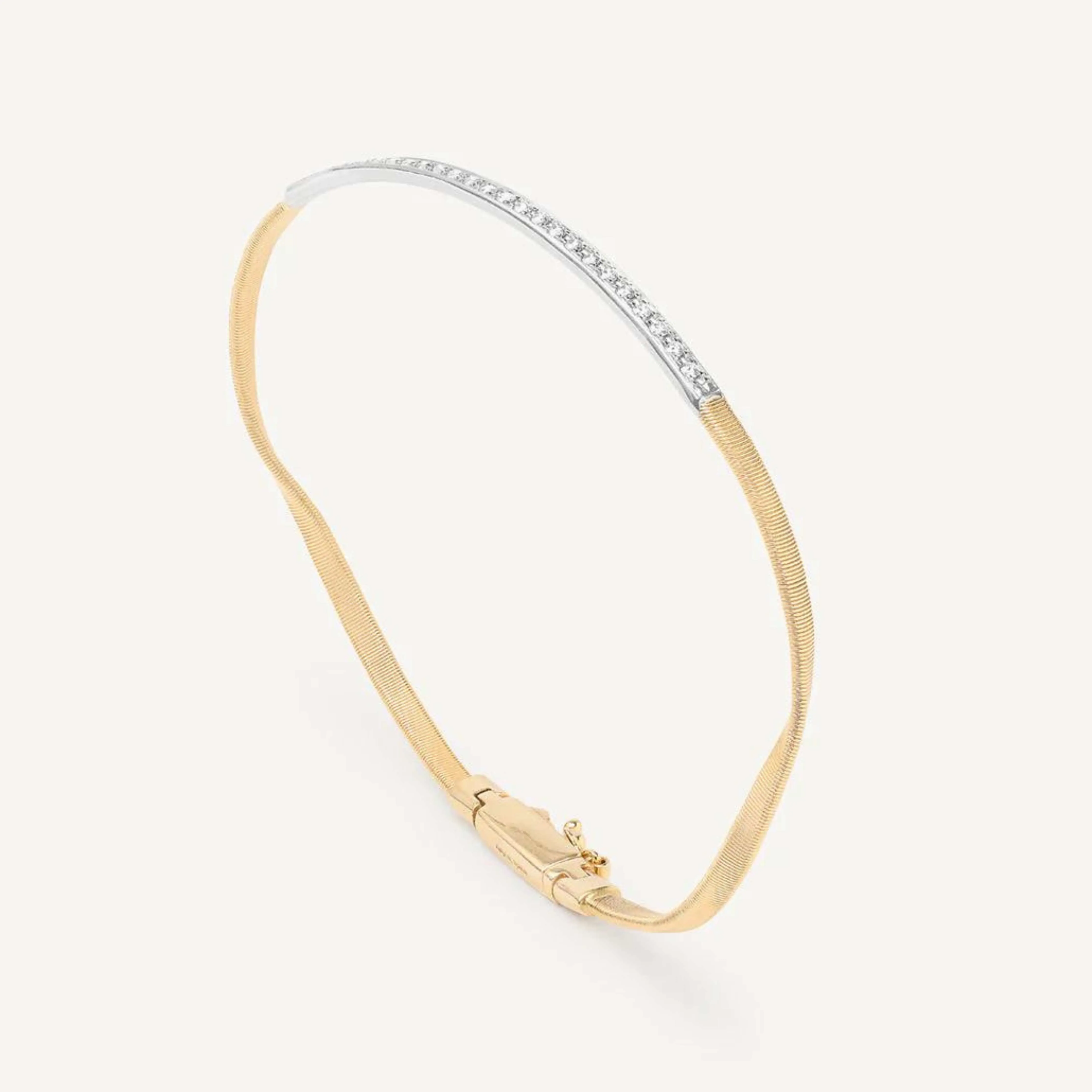 Marco Bicego Marrakech Bangle With Diamond Bar