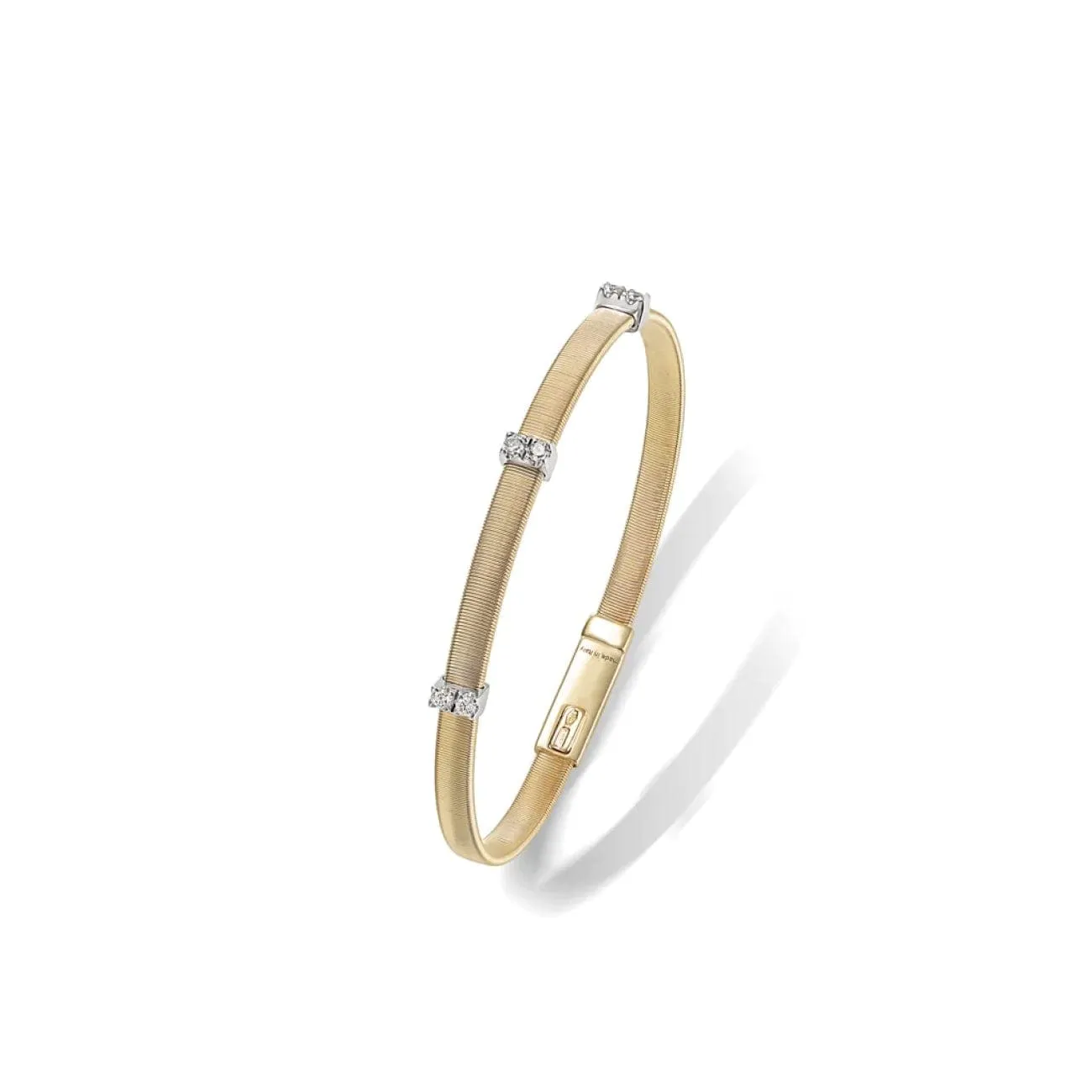 Masai Collection 18K Yellow Gold And Diamond Single Strand Bracelet