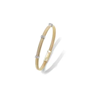 Masai Collection 18K Yellow Gold And Diamond Single Strand Bracelet