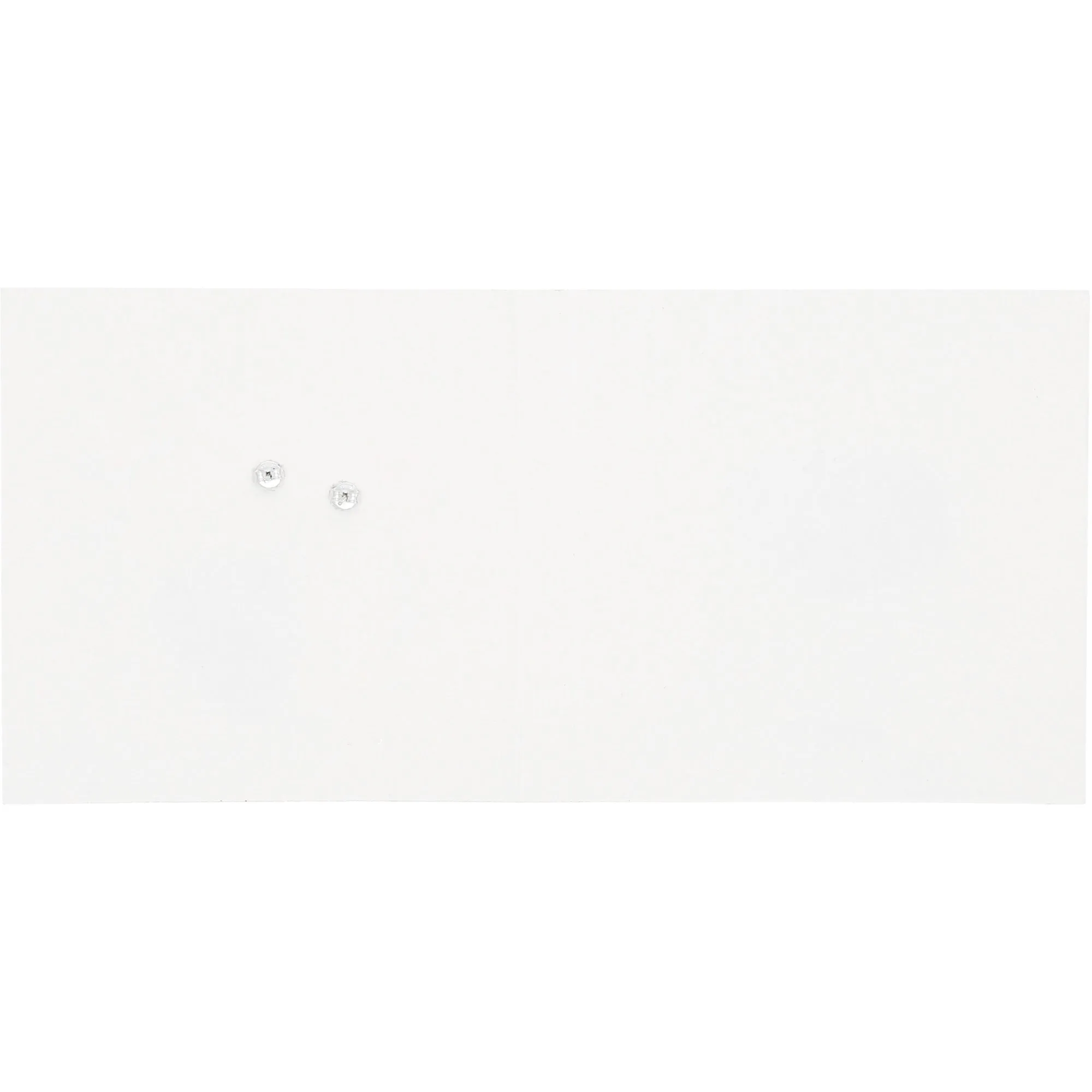 May 5mm Sterling Silver Cubic Zirconia Stud Earrings