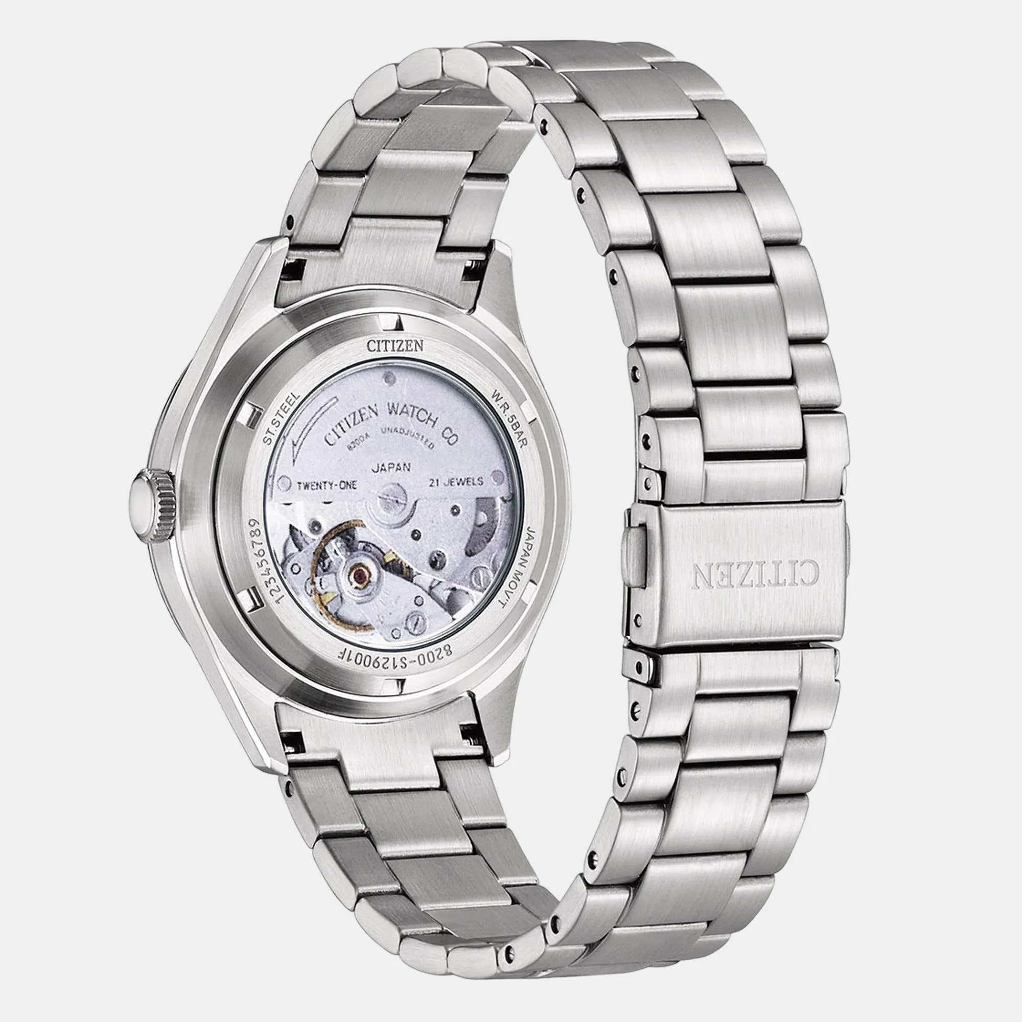 Men's Analog Stainless Steel Watch NH8391-51Z