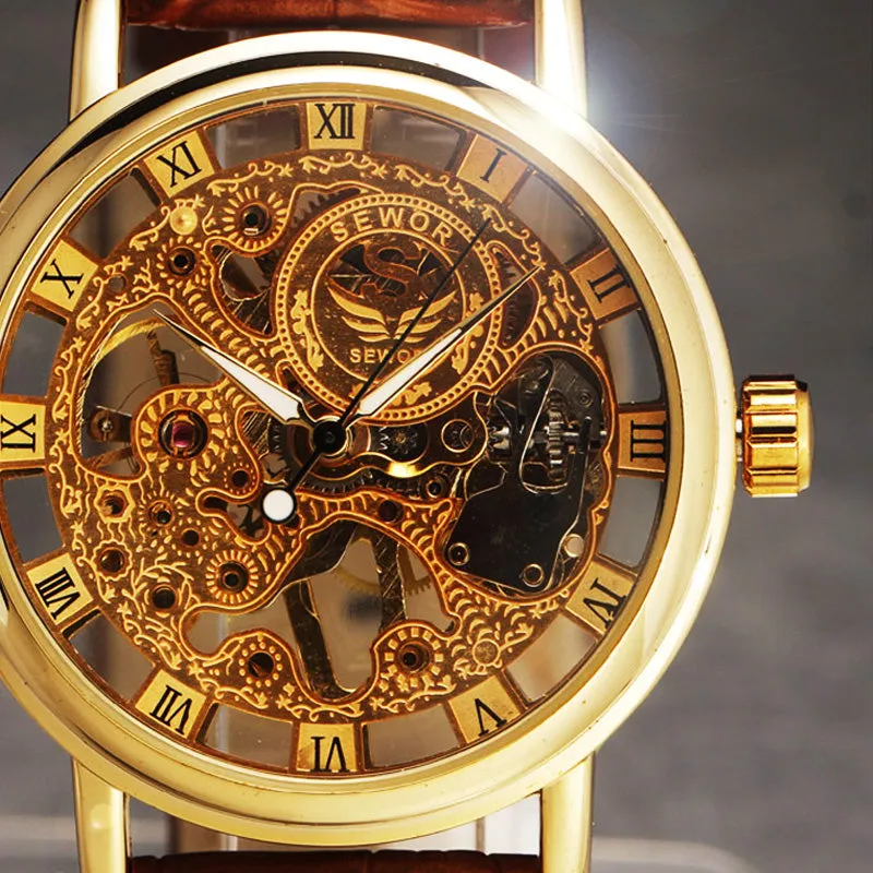 Men's Skeleton Watch