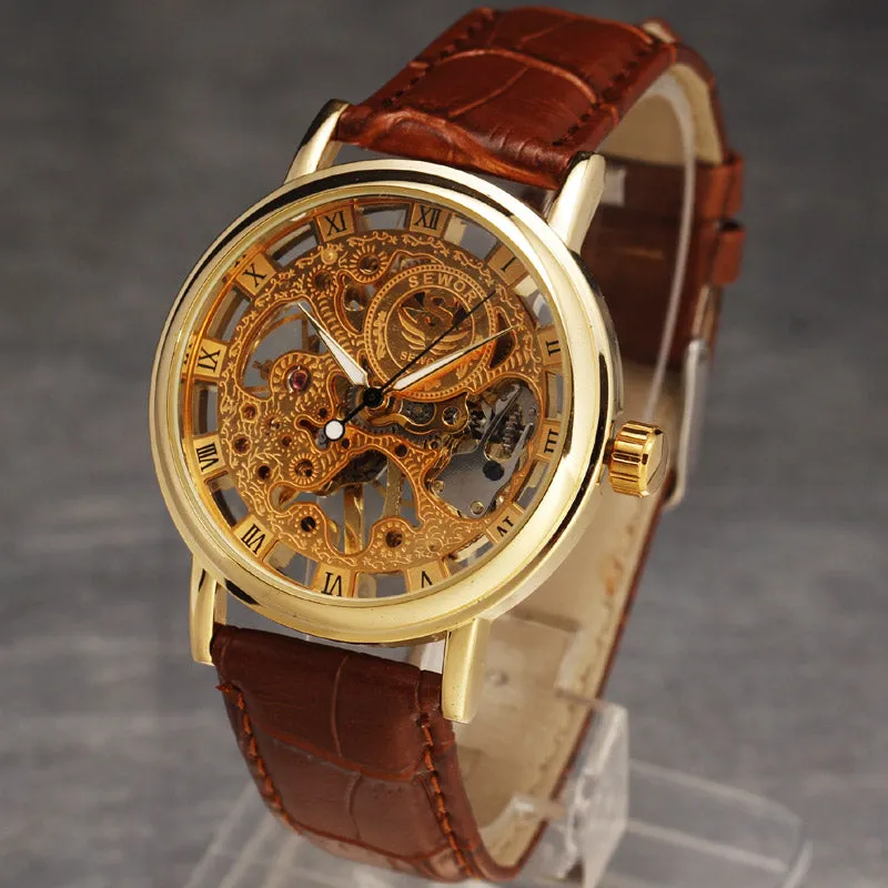 Men's Skeleton Watch
