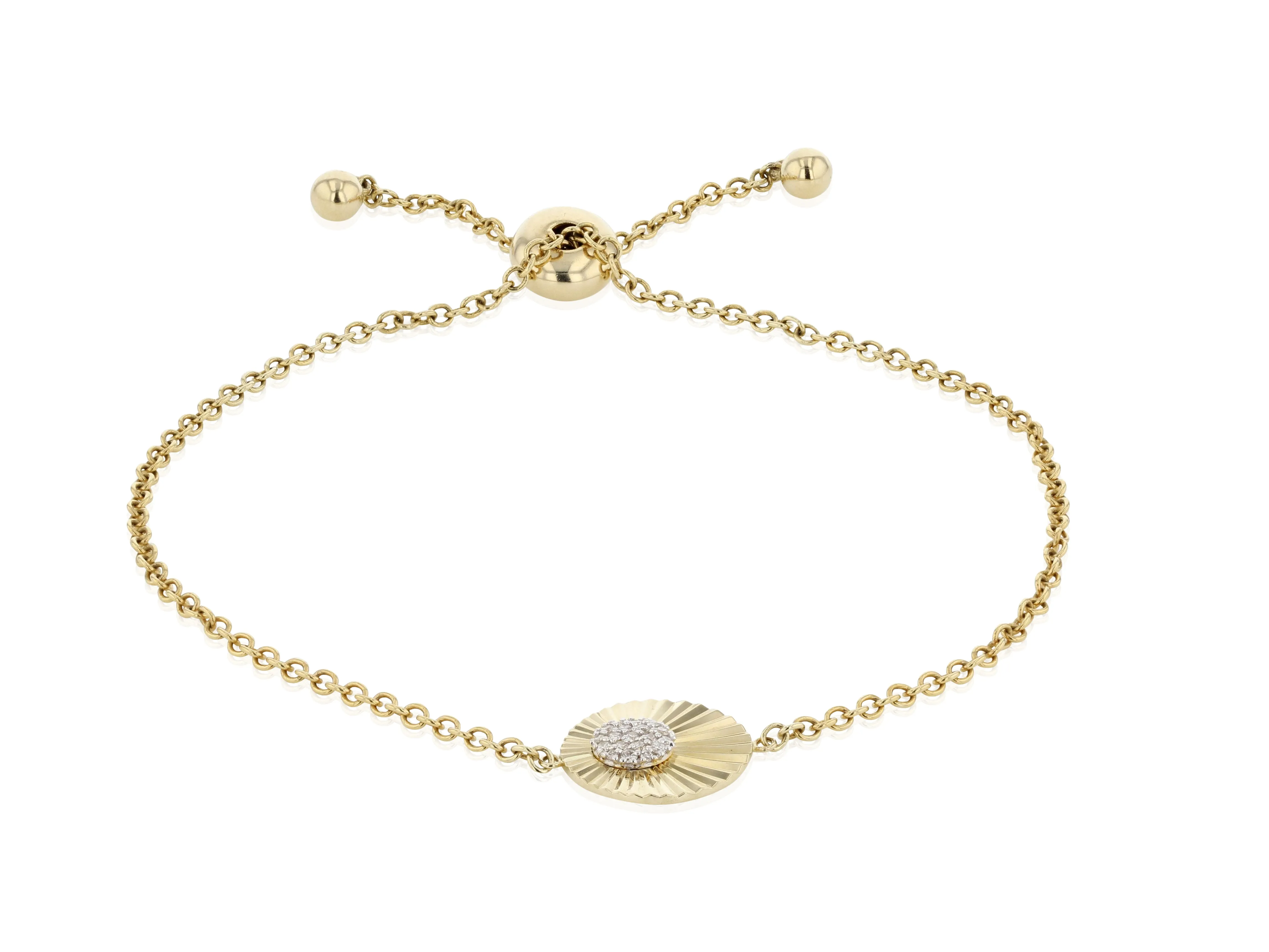 Mini Aura Offset Chain Bracelet